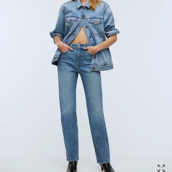 Madewell 90s Straight Jeans 28T - Picture 1 of 1